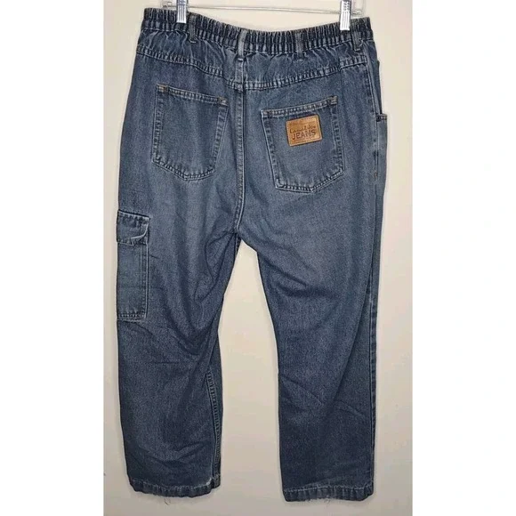 Haband Casual Joe Jeans‎ Mens 33x23 Relaxed Stretch Comfort Waist Cargo Workwear - Picture 2 of 12